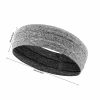 Grey Outdoor Sports Headband Portable Fitness Hair Bands Man Woman Hair Wrap Brace Elastic Cycling Yoga Running Exercising