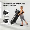 Motorized Electric Treadmill for Home - 3 Level Manual Inclination & Foldable Running Machine with 12 Programs with Phone Holder