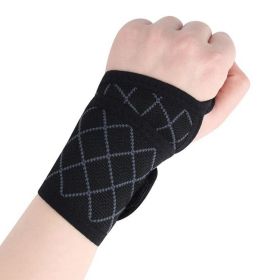 Wrist Brace Carpal Tunnel For Men And Women Fit, Lightweight Adjustable Wrist Support Brace For Tendinitis, Sprains Arthritis, Pain Relief, Compressio (Option: black-4)