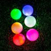 Waterproof Glow In Dark Golf Balls; Luminous Golf Balls; Creative Gift For Men Women Golf Lovers