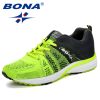 BONA New Running Shoes Women Jogging Sneakers Breathable Mesh Lace-Up Outdoor Training Fitness Sport Shoes Female