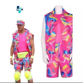 Ken Cosplay Costume Sports 6 Piece Set For Men (size: XL)