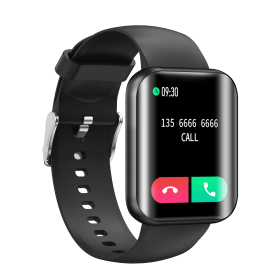 Voice ONTAP Phone Smartwatch And Wellness Tracker (Color: Black)