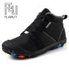 Winter Kids Shoes Boys Waterproof Hiking Shoes Plus Fur Warm Sport Running Shoes Non-slip Sneakers Outdoor Climbing Trainers