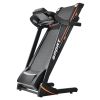 Folding Electric 3.5HP Treadmill With Incline Medium Running Machine Motorised LCD Gym 330lbs Folding Treadmill Electric Motorized Power 14.8KM/H Runn