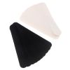 20pcs/Pack Hat Sweat Liner Cloth Skin Friendly Absorbent Sweat Pad Self-Adhesive Sizing Tape Hat Anti-Dirty Pads For Golf Baseball Tennis Cap Black &