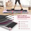 2 in 1 Under Desk Electric Treadmill 2.5HP, with Bluetooth APP and speaker, Remote Control, Display, Walking Jogging Running Machine Fitness Equipment