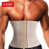 Men Slimming Body Shaper Waist Trainer Trimmer Belt Corset For Abdomen Belly Shapers Tummy Control Fitness Compression Shapewear