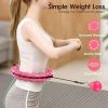 Custom Knots Weighted Hoola Fitness Hoop Smart Hula Thin Waist Weight Loss Knots