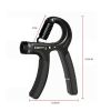 Hand Grip Adjustable Trainer Gripper Strengthener Gym Strength Exerciser Adjustable Heavy Gripper Fitness Hand Exerciser Grip Wrist Training Increase