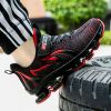 Outdoor Big Kids Tennis Sports Shoes Children Breathable Non-slip Blade Sole Sneakers Boys Fashion Damping Walk Running Trainers