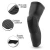 Basketball Knee Pads Protector Compression Sleeve Honeycomb Foam Brace Anti-collision Kneepad Fitness Gear Volleyball Support