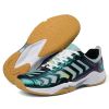 Men Women Badminton Shoes Light Weight Tennis Sneakers Ladies Badminton Sneakers Comfortable Volleyball Shoes for Couples